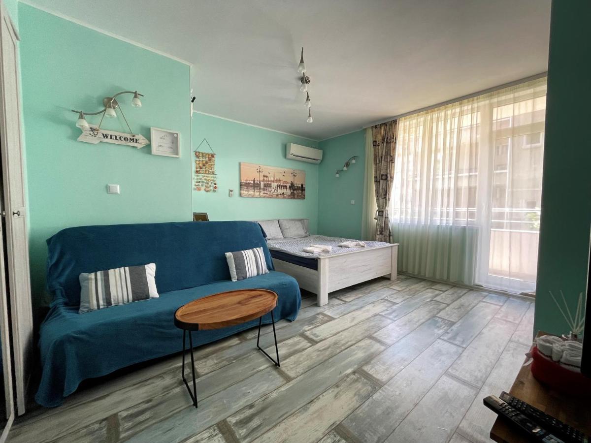 Bright 1Bd Apartment With Nice Terrace Burgas Exterior foto